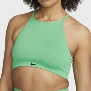 Green Nike Indy Bra